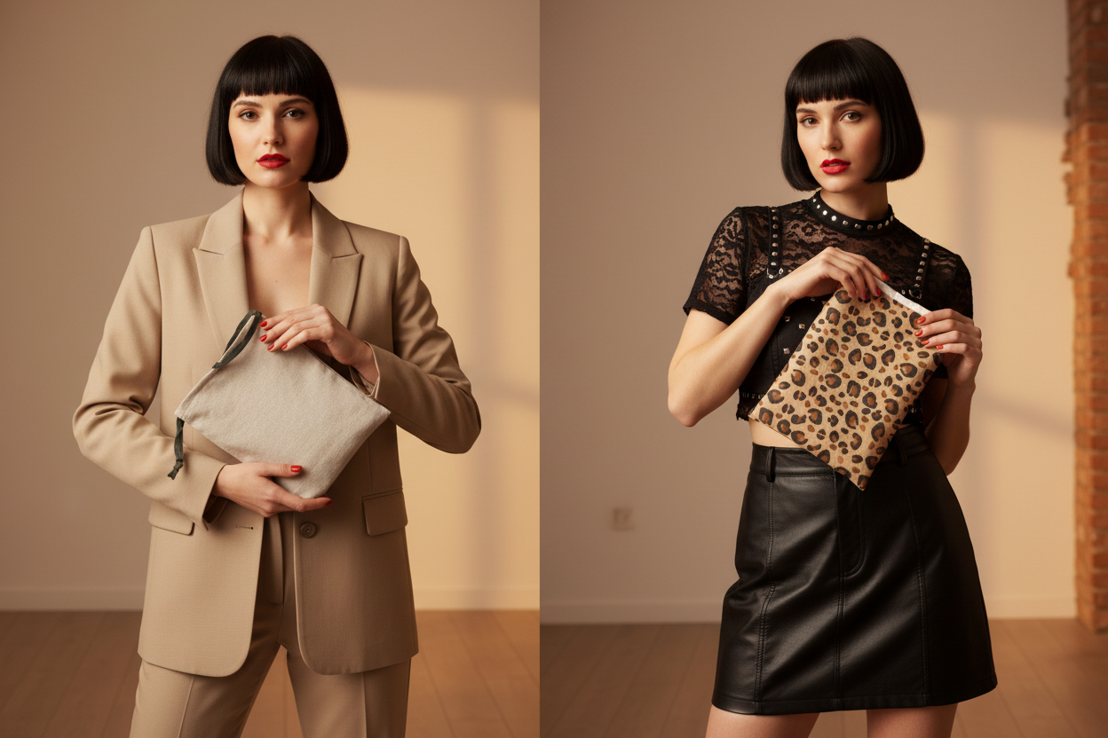 Les Réversibles – même femme deux styles