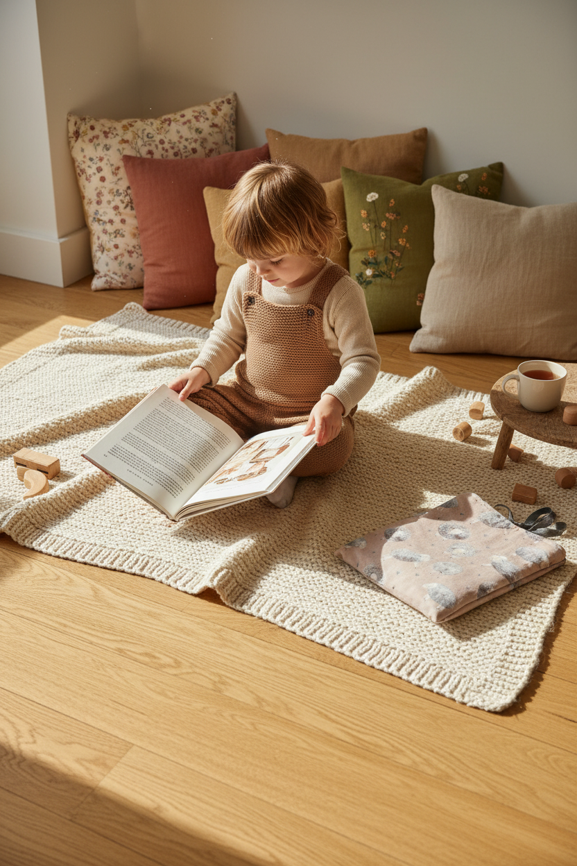 Les petits lecteurs - modèles pour enfants