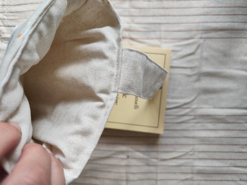 Pochette doublée et matelassée – Mouettes