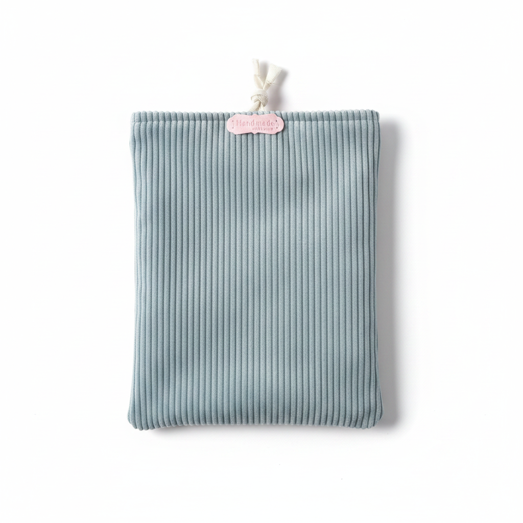 Fond blanc – Velours bleu