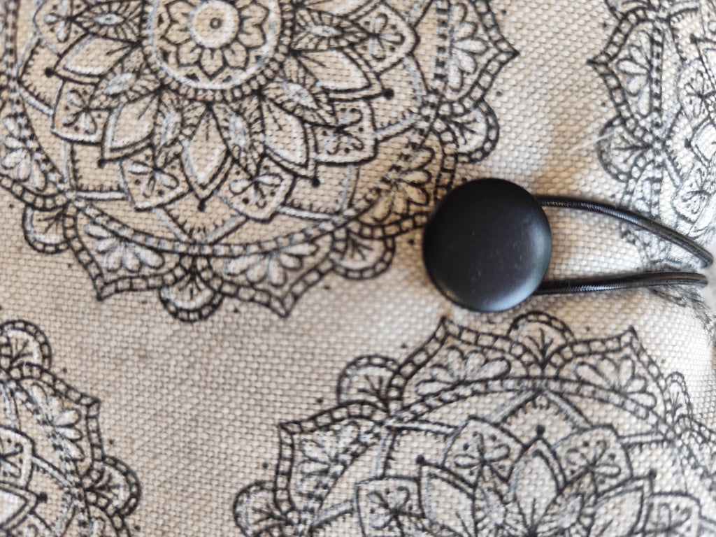 Pochette mandala zen – double, ouatée