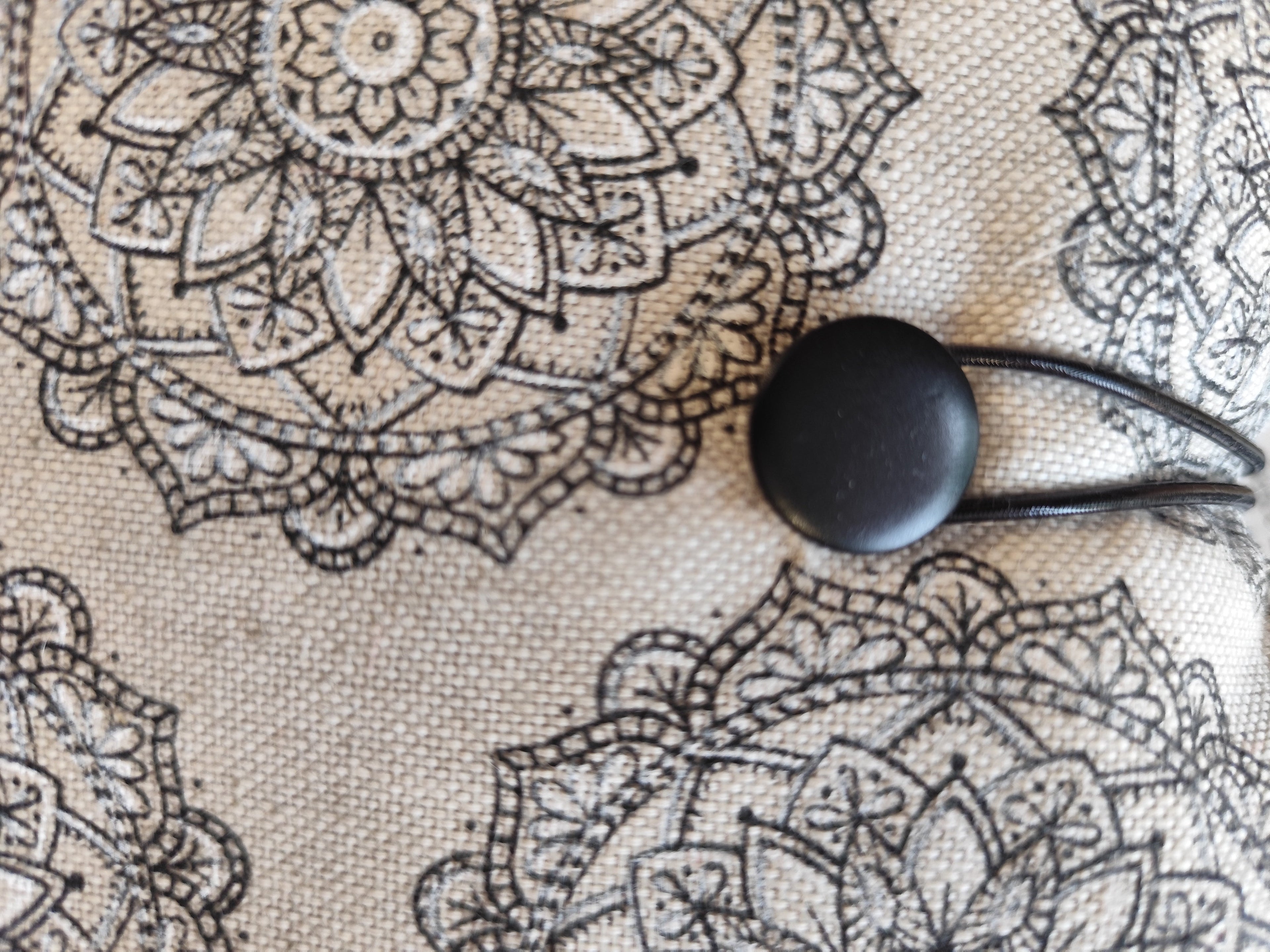 Pochette mandala zen – double, ouatée