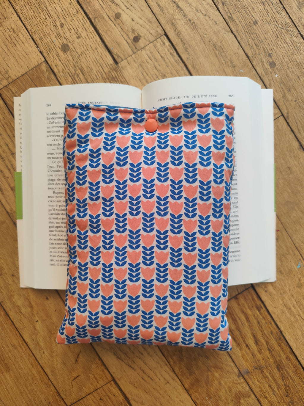 Pochette Moelleuse Tulipes Rétro