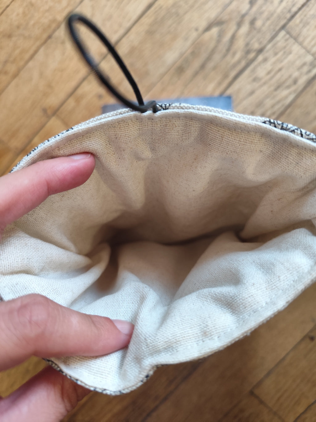 Pochette mandala zen – double, ouatée